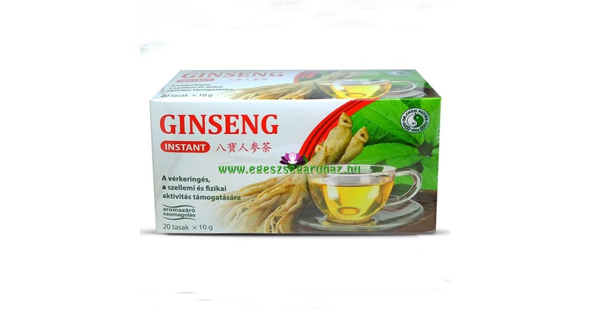Ginzeng a mindent gyógyító | Immunerősítő és potencianövelő