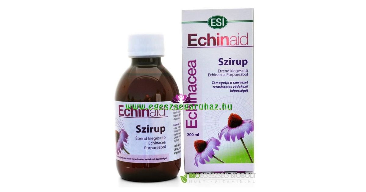 Echinaid® Immunerősítő Echinacea szirup