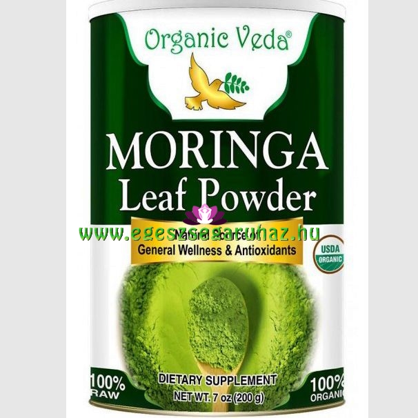 Moringa levél por