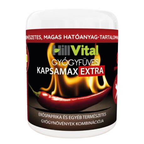 HillVital gyógyfüves Kapsamax EXTRA fájdalomcsillapító balzsam