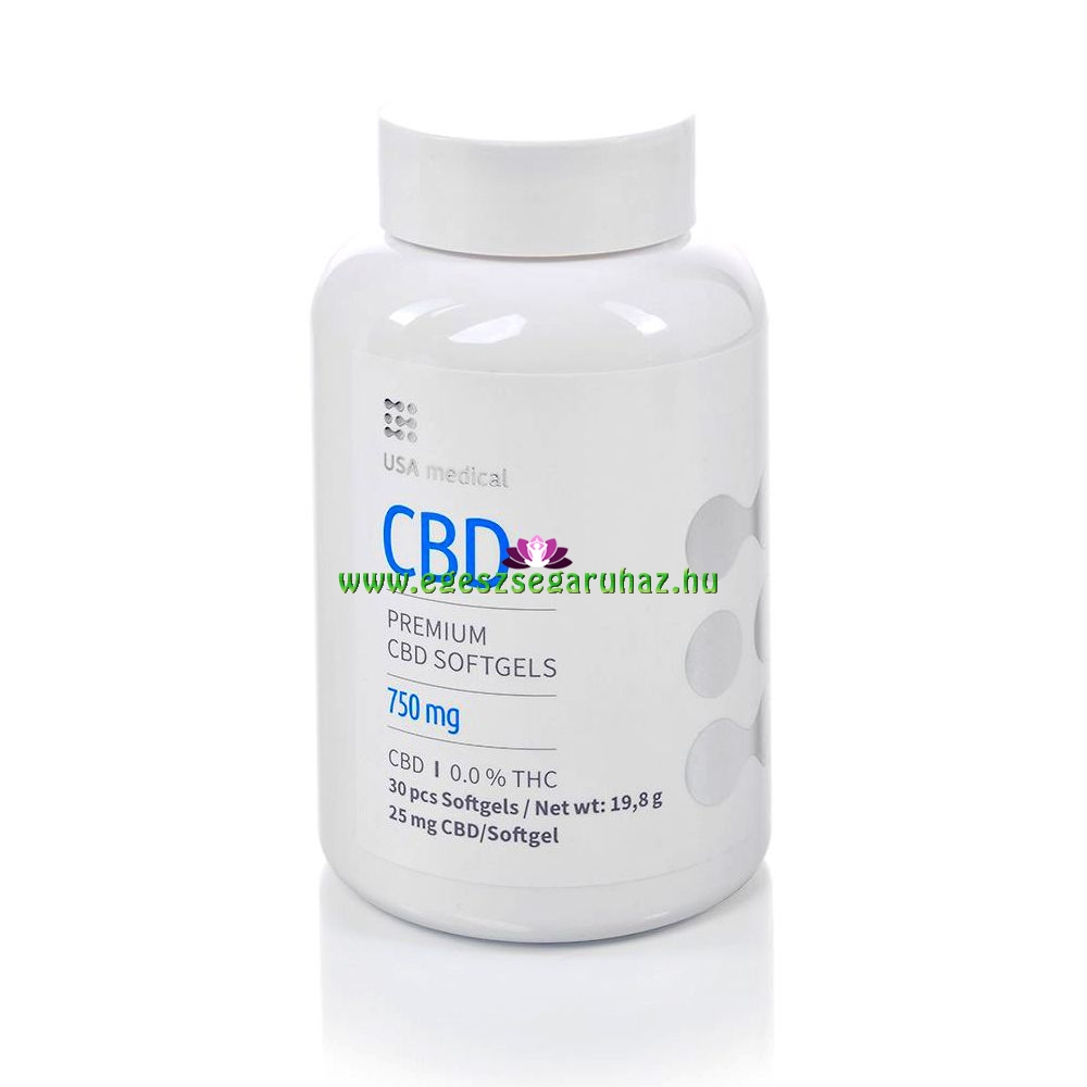 750 mg Prémium CBD kapszula
