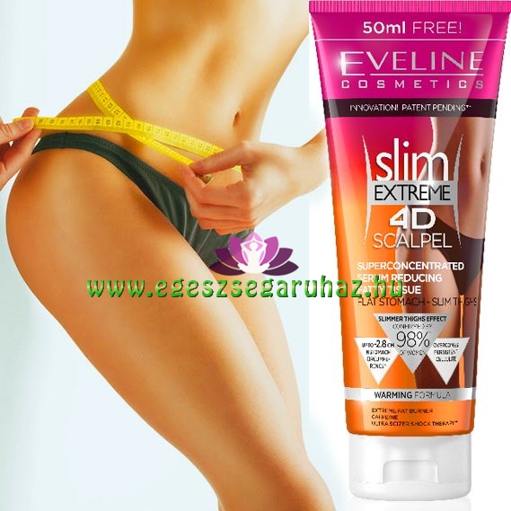 Eveline Slim Extreme 4D Scalpel Szuperkoncentrált Zsírszövetbontó Szérum 250ml