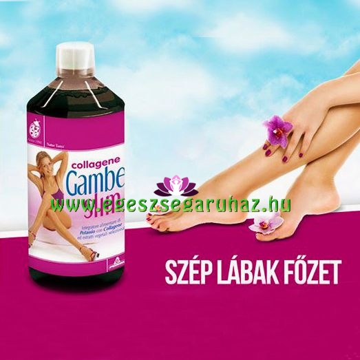 GambeSlim® Gyógynövény koncentrátum kollagénnel - A női lábak szépségéért!
