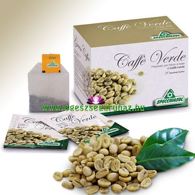 CAFFÉ VERDE® - 100% tiszta, fogyasztó zöldkávé tea