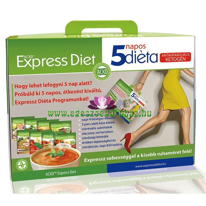 Natur Tanya® Expressz Diéta Program – 5 napos antikatabolikus ketogén diéta csomag.