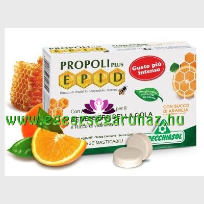 Propolisz szopogatós narancs ízű tabletta
