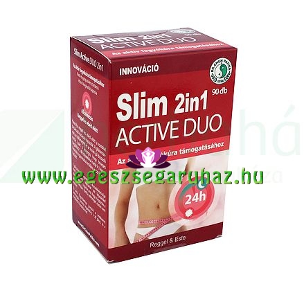 Dr. Chen Slim Activ DUO kapszula - Az aktív fogyókúra támogatásához