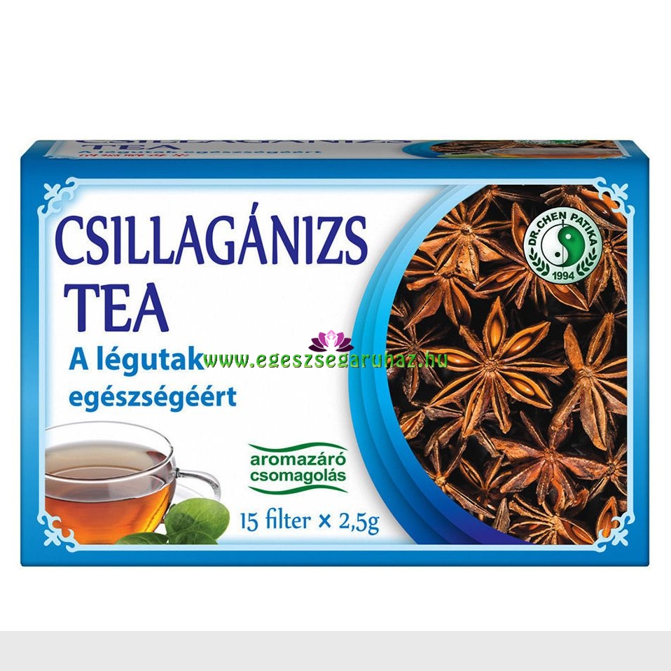 Dr. Chen Csillagánizs tea - a légutak egészségéért