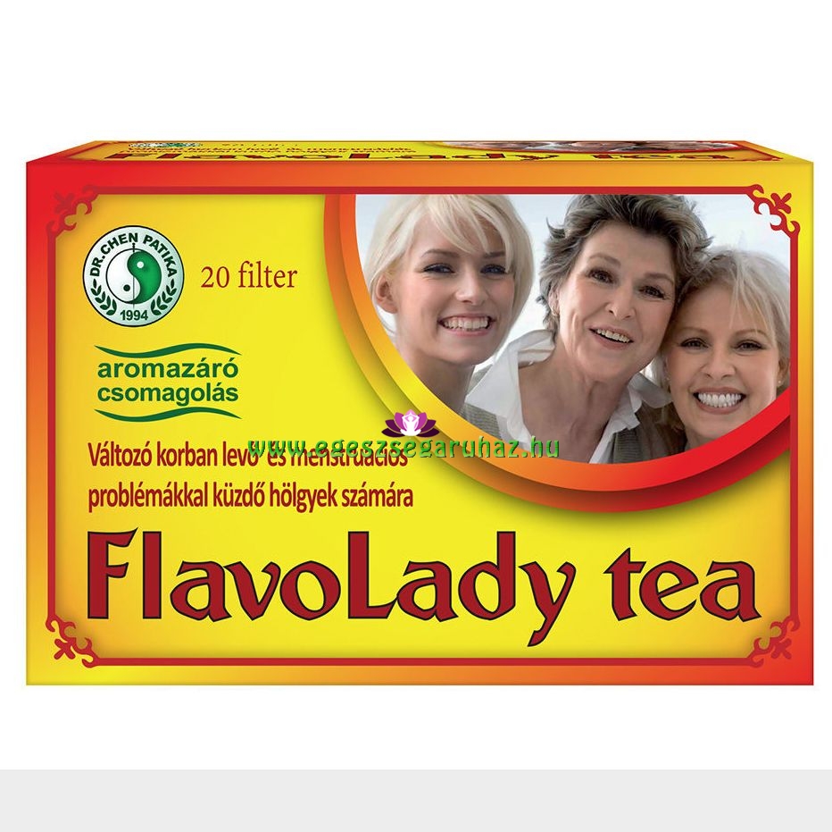 Dr. Chen FlavoLady teafilter hölgyeknek