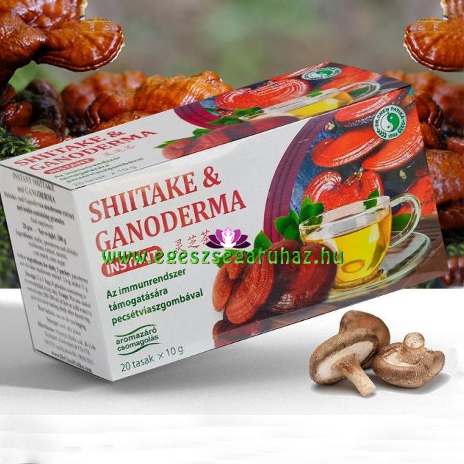 Dr. Chen Ganoderma és Shiitake tea