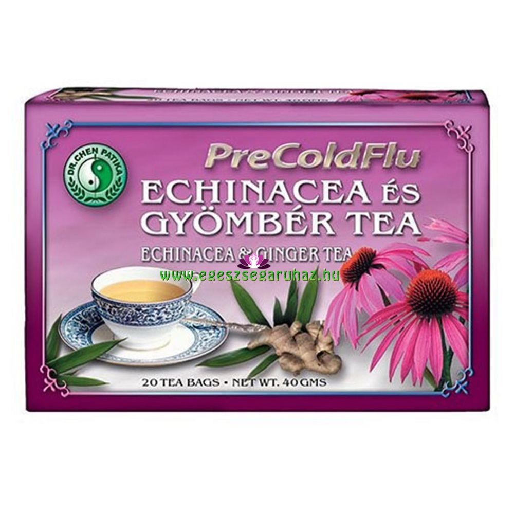 Dr. Chen PreColdFlu Echinacea és Gyömbér Tea