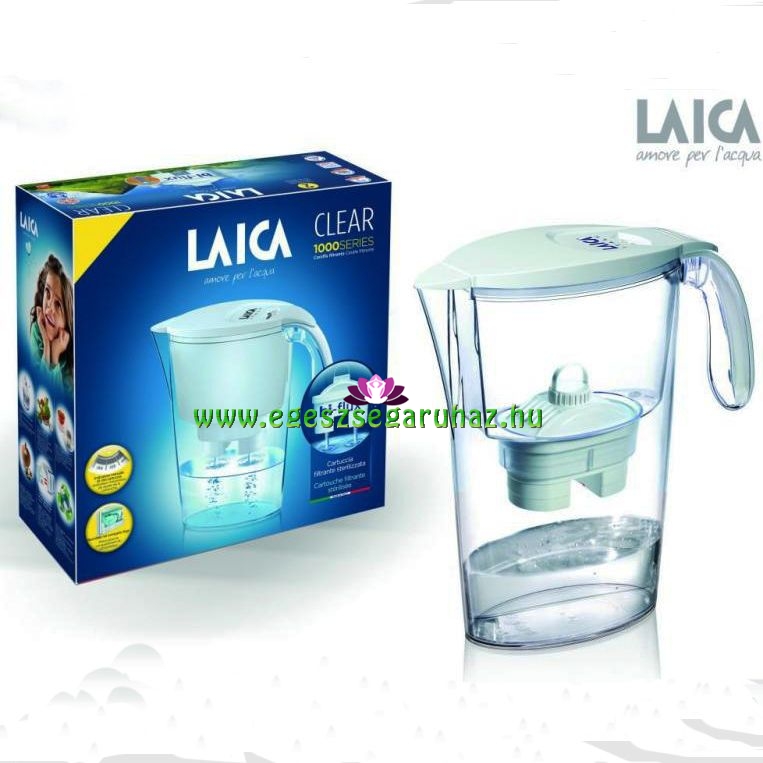 Laica Clear line - vízszűrő, víztisztító kancsó