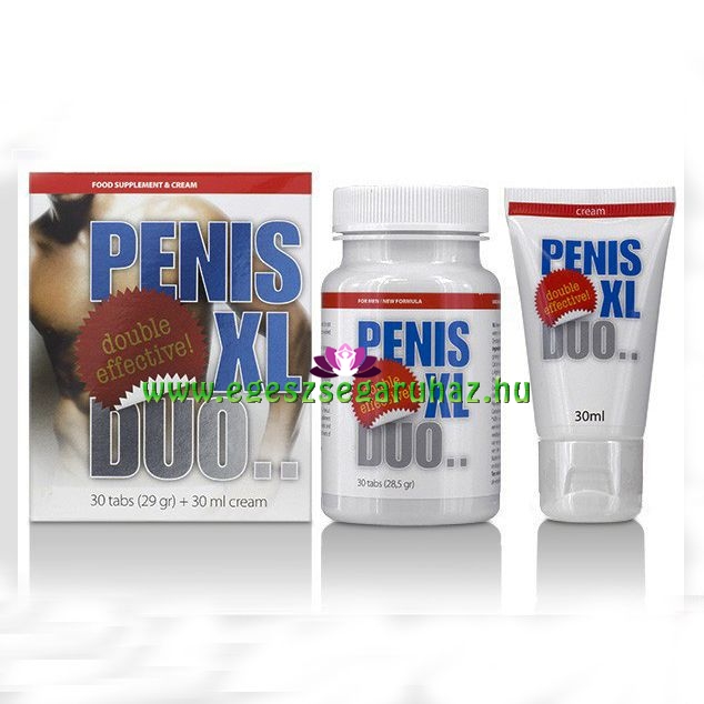 PENIS XL DUO - a vastagabb és hosszabb péniszért