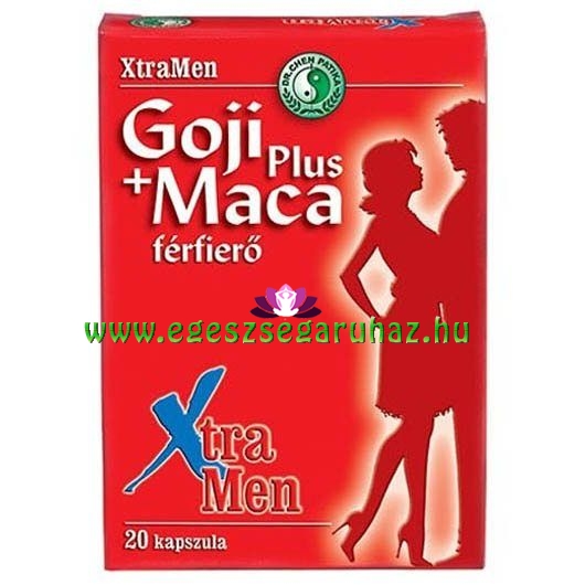 GOJI+MACA - férfierő kapszula