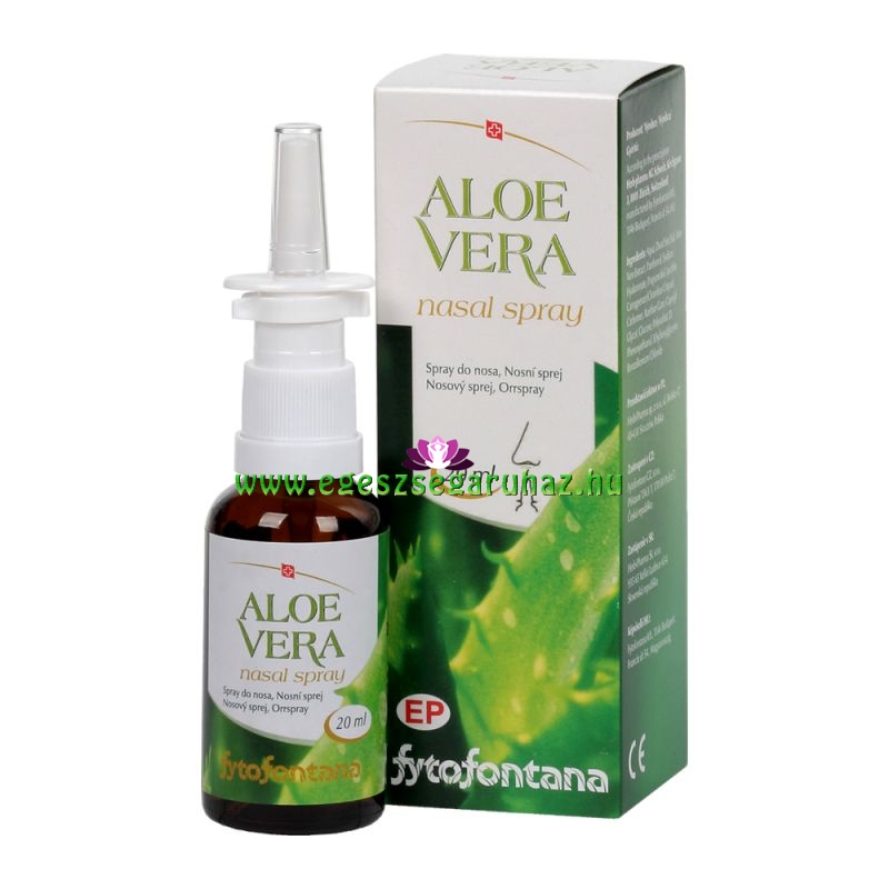 Aloe Vera orrspray - Nátha és allergia kezelésére 