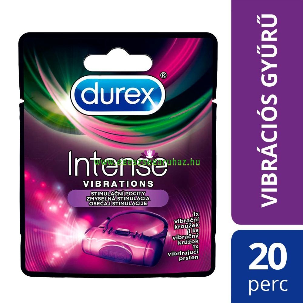 Durex Intense vibrációs péniszgyűrű Durex Intense vibrációs péniszgyűrű