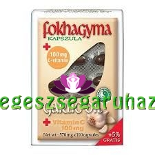 Dr. Chen Fokhagymaolaj kapszula C-vitaminnal 