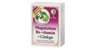 Dr. Chen Magnézium-B6 vitamin+ Ginkgo tabletta 