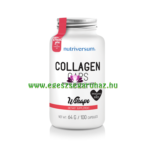 Collagen - kapszula - WSHAPE - Nutriversum - Ft