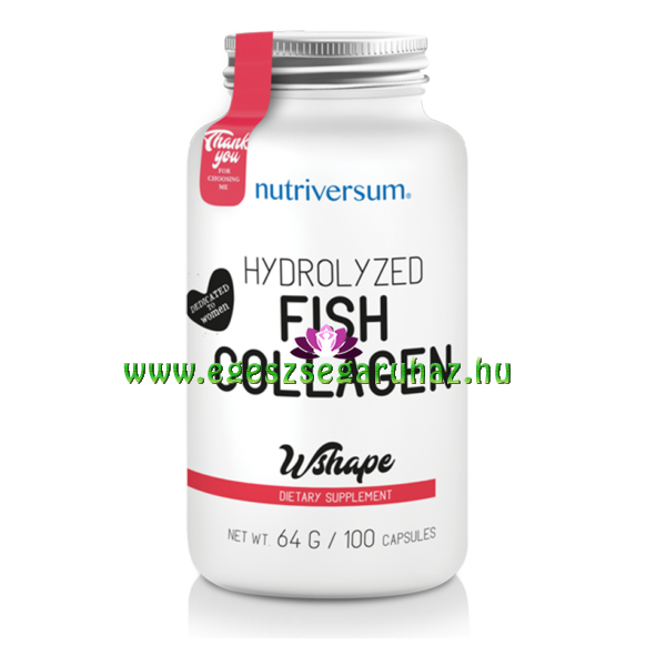 NUTRIVERSUM Fish Collagen - 1000 mg halkollagén