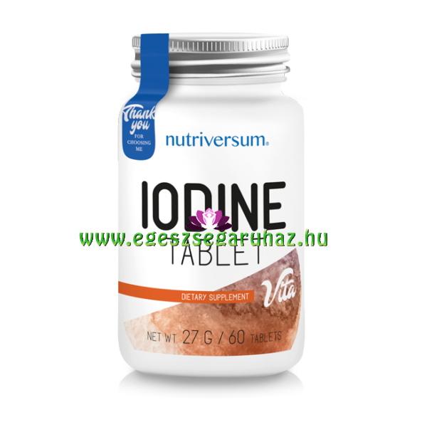 NUTRIVERSUM Iodine - Jód tabletta