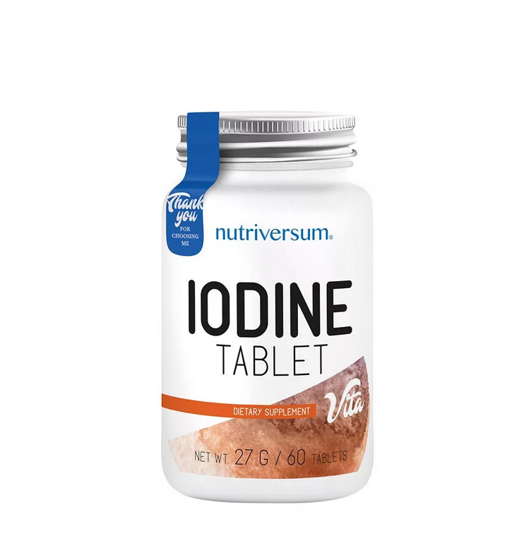 NUTRIVERSUM Iodine - Jód tabletta