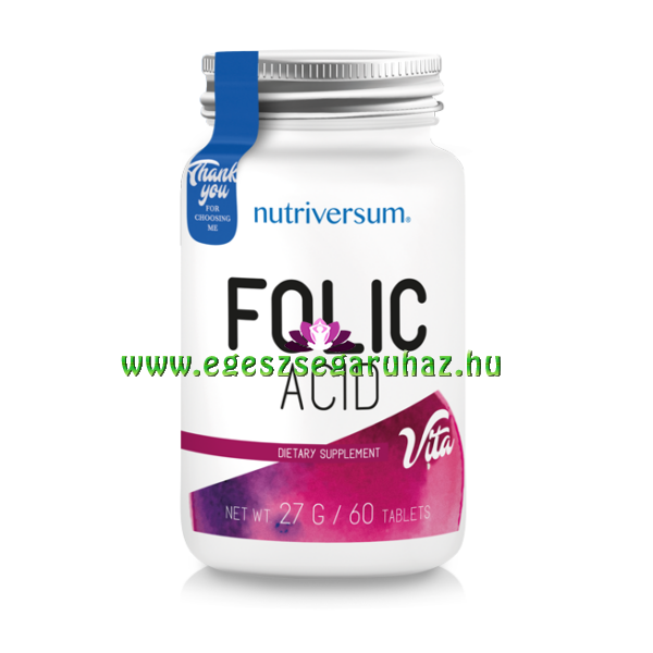 NUTRIVERSUM Folic Acid - Folsav tabletta