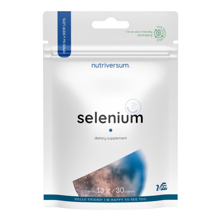 NUTRIVERSUM Selenium - Pajzsmirigy támogató szelén tabletta