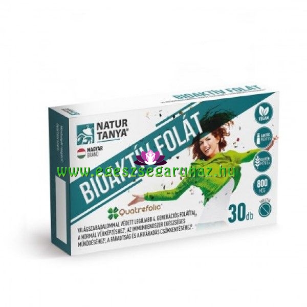 BIOAKTÍV FOLÁT – Legújabb 4. generációs Quatrefolic® folát!