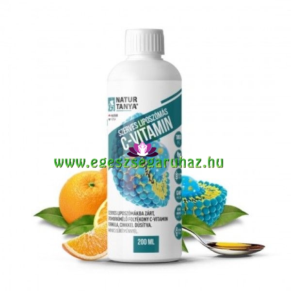Natur Tanya® Liposzómás C-vitamin ital cinkkel