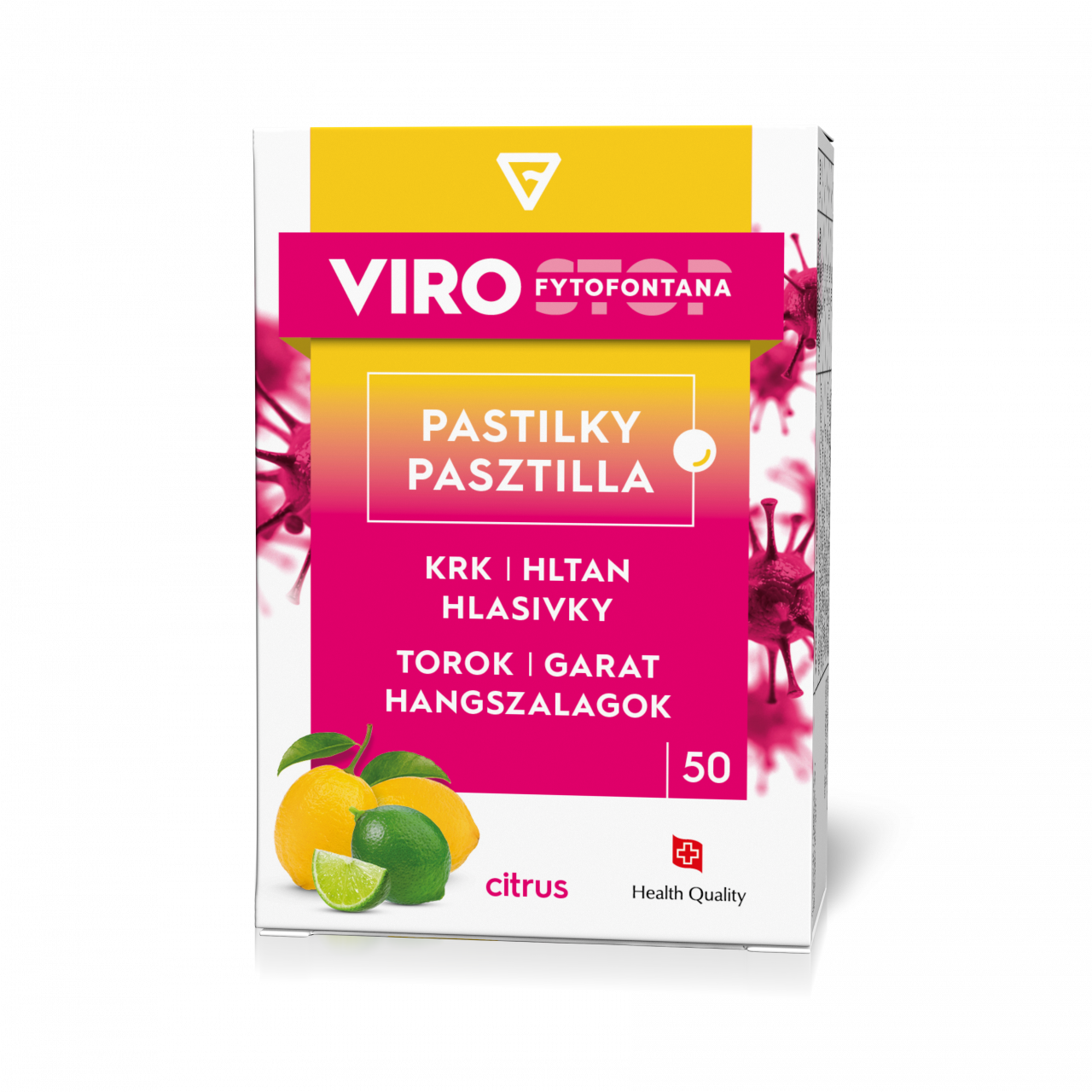 Viro Stop Fytofontana Pasztilla - Influenza és a megfázás tüneteinek megelőzésére Viro Stop Fytofontana Pasztilla - Influenza és a megfázás tüneteinek megelőzésére