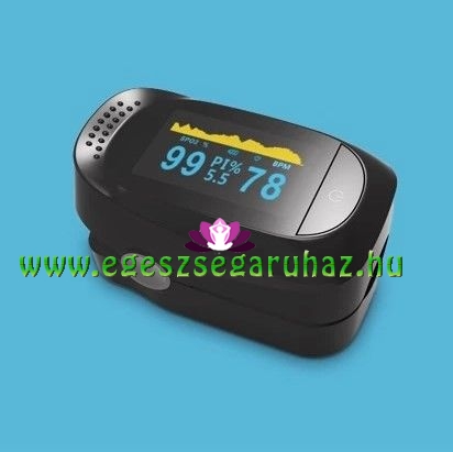 Professzionális véroxigénmérő és pulzusmérő OLED kijelzővel