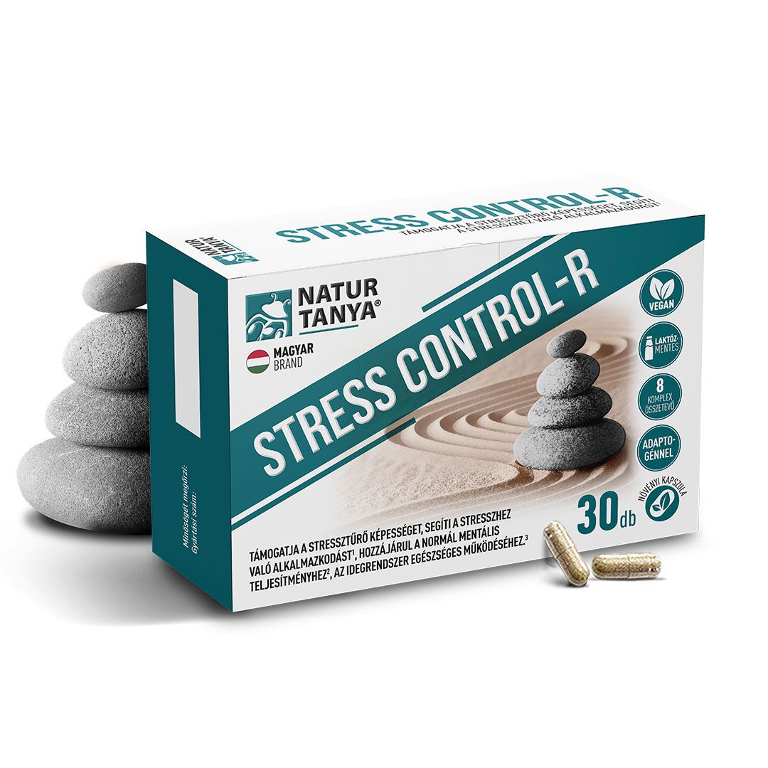 Natur Tanya® STRESS CONTROL-R - Gyógynövényekkel stressztűrő képességért