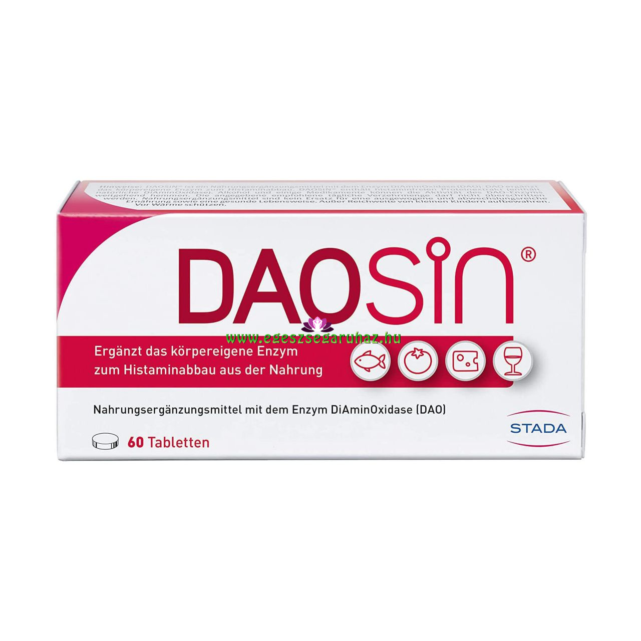 DAOSIN tabletta - Hisztamin intolerancia kezelésére