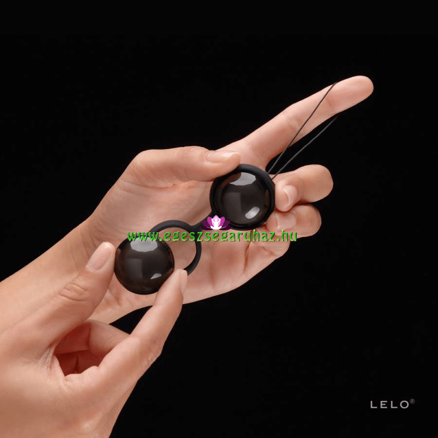 LELO Luna Noir - variálható gésagolyók