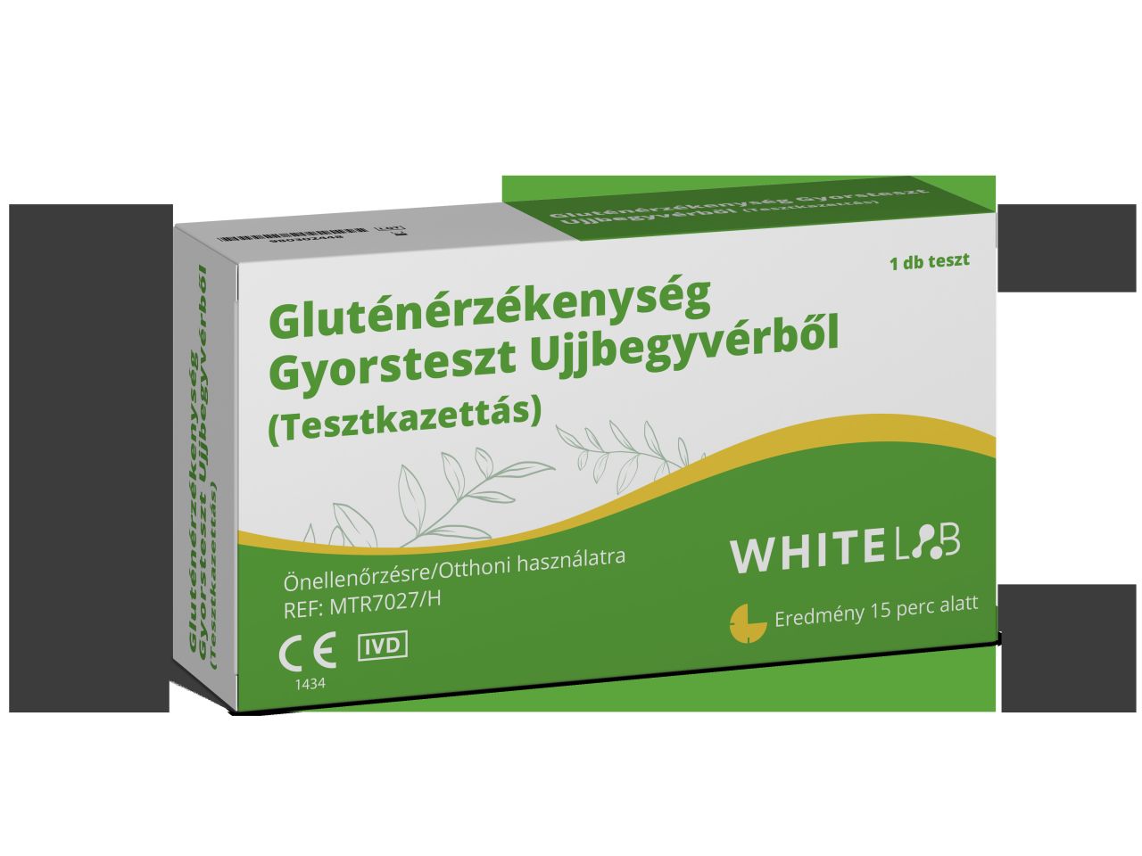 GLUTÉNÉRZÉKENYSÉG GYORSTESZT UJJBEGYVÉRBŐL GLUTÉNÉRZÉKENYSÉG GYORSTESZT UJJBEGYVÉRBŐL